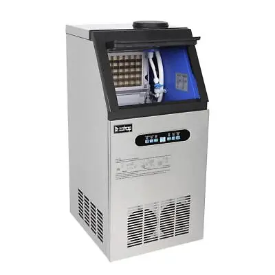 Buy ZOKOP 150lb 24h Commercial Built-in Ice Maker Cube Machine Restaurant Service • 323.99$