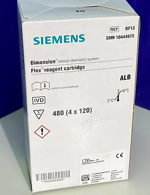 Buy DF13 Siemens Dade Dimension (ALB) Albumin Kit (4x120Tests/Kit) (SMN10444975) • 85$