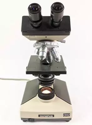 Buy Olympus CH-2 CHT Brightfield Microscope With 4 EA Objectives - Tested • 285$