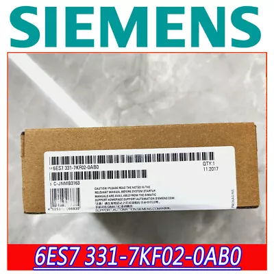 Buy Premium Quality Siemens 6ES7331-7KF02-0AB0 Fresh Inventory Instant Availability • 265$