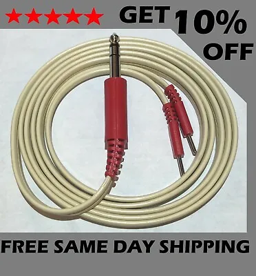 Buy STEREO HIGH QUALITY INTERFERENTIAL RED LEAD WIRES For DYNATRON 950 PLUS, 6 FEET • 34.99$