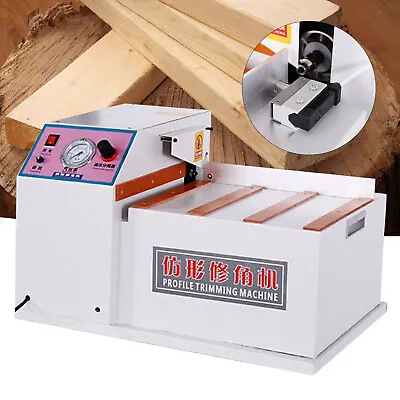 Buy Corner Rounding Profile Trimming Machine Woodworking Chamfering Edge Bander 110V • 229.43$