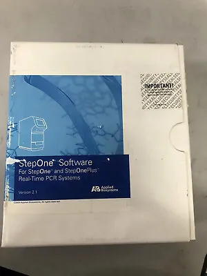 Buy Applied Biosystems StepOne Software Version 2.1 For Stepone & Plus PCR Systems • 152$
