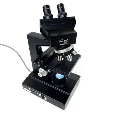 Buy Wolfe Educational Lighted Microscope W/ Mechanical Stage - F/S From USA • 131.21$
