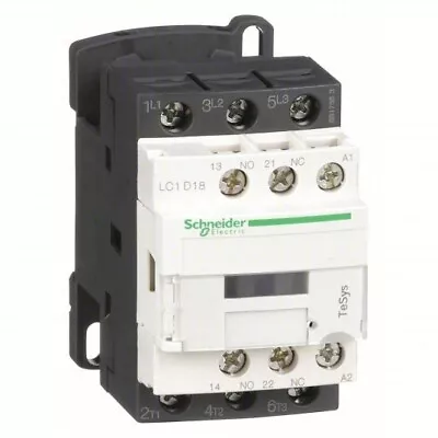 Buy Schneider Electric LC1D18D7 Contactor - TeSys # 034941 • 98$