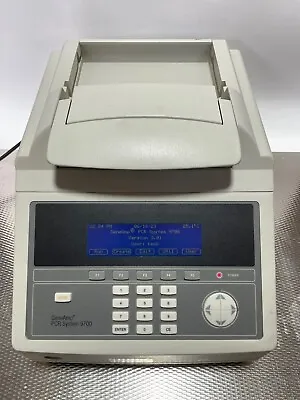 Buy Applied Biosystems GeneAmp 9700 PCR System Silver 96 Wells Block Thermal Cycler • 490$