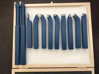 Buy 11Pcs/Set 12mm Metal Lathe Tools /knife Bits For Milling Cutting Turning • 33.99$