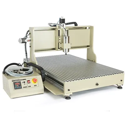 Buy 2200W 4-Axis 6090 Router CNC Engraver Woodworking Metal Carving Milling Machine • 2,089.10$