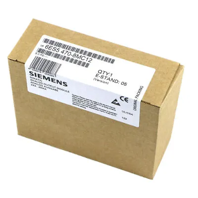 Buy 1PCS — Unopened New In Box Siemens 6ES5 470-8MC12 6ES5470-8MC12 • 680$