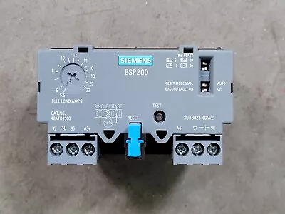 Buy SIEMENS Solid-State Overload Relay No. 48ATD1S00, 3UB88234DW2, ESP200 • 90.15$