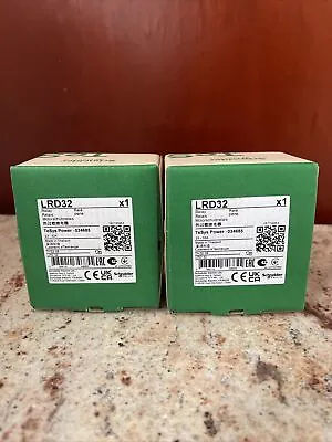 Buy 2 Pcs Schneider Electric LRD32 Overload Relay • 60$