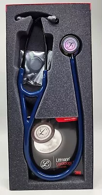 Buy 3M™ Littmann® Cardiology IV™ 27in. Rainbow Navy Black Stethoscope 6242  • 238$