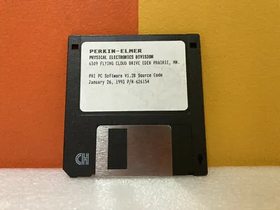Buy Perkin Elmer 6509 Flying Cloud Drive Eden Prairie Floppy Disk Software • 39.99$