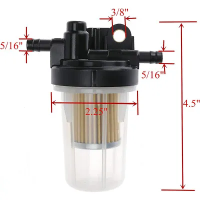 Buy For Kubota RTV-X1120DR RTV-X1120DW RTV-X1140R RTV-X1140W Fuel Filter Assembly • 11.47$