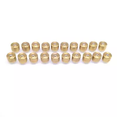 Buy 20pcs M8 X 8mm Copper Press In Fit Ball Type Oil Cup Oiler Lathe Engine Motor • 11.71$