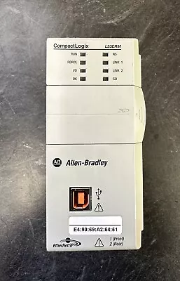 Buy Allen-Bradley 1769-L33ERM CompactLogix 2 MB Motion Controller Tested • 1,100$