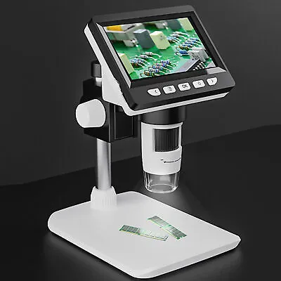 Buy Digital Electron Microscope 4.3in 1000x 2MP USB Repair Inspection Tool Kits FEI • 54.17$
