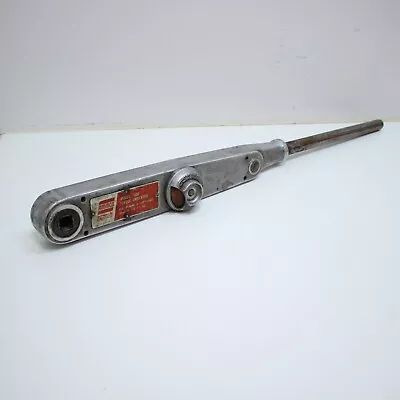 Buy Ammco Model 1100 Heavy Duty Industrial Dial Torque Wrench 3/4” Drive 0-500 FT LB • 96.28$
