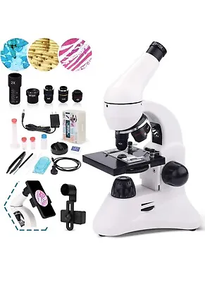 Buy USCAMEL Microscope For Adults Student Kids, Compound Biological • 50$