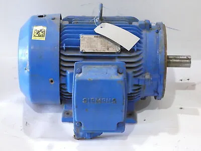 Buy 10HP Siemens RGZESD Motor, 1LA9215-4YK60, 215T Frame, 1740 RPM, 230/460V • 400$