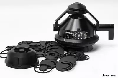 Buy Nikon Achromat 0.90 Microscope Condenser DF Polarizing Oblique Rotatable Set • 68.50$