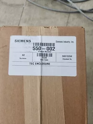 Buy Siemens 550 002 Tec Enclosure • 35$