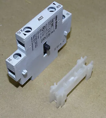 Buy Allen Bradley Interlock Auxiliary Contact With Contactor Connection Part 100-MC • 85$