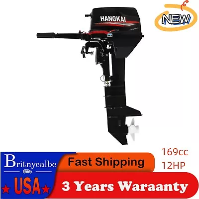 Buy 2 Stroke Outboard Motor Gasoline Fishing Boat Engine CDI Long Shaft Water Cooled • 1,066.33$