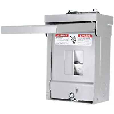 Buy Siemens W0204ML1060U 60 Amp Outdoor Circuit Breaker Enclosure , Gray • 57.59$