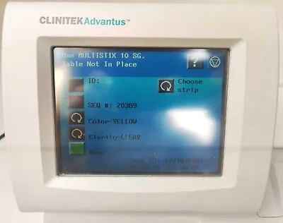 Buy Siemens CLINITEK Advantus Diagnostic Urine Chemistry Analyzer 18°C - 30°C Range • 455$