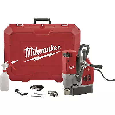 Buy Milwaukee Compact Electromagnetic Drill Press, 1 5/8in. Drill Capacity, 13 Amp, • 999$