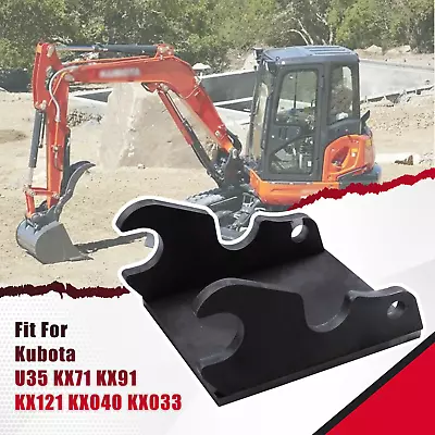 Buy For Kubota Excavator Quick Attach Bucket Ears U35 KX040 KX71 KX91 KX121 KX033 • 160.40$