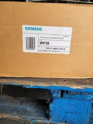 Buy Siemens WP38 Breaker Panel Board Enclosure Type 3R BRAND NEW FACTORY SEALED • 675$