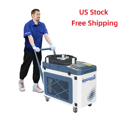 Buy US Stock Laser Cleaner 2000W Laser Cleaning Machine Oil Paint Laser Rust Removal • 13,899$