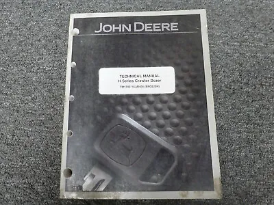 Buy JD John Deere 550H Crawler Dozer Bulldozer Service Operation Test Manual TM1743 • 209.51$
