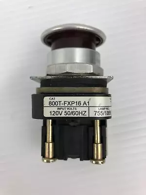 Buy Allen Bradley 800T-FXP16 A1 Push/Pull E-Stop Button Type: 4,13 Ser. T 120V • 50$