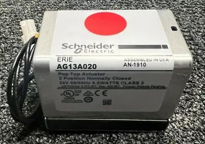 Buy Schneider Electric Ag13a020 Pop Top Actuator 24v 50/60hz 6.5 Watts • 62$