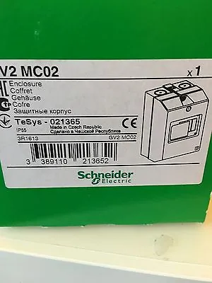 Buy Gv2mc02   Schneider Enclosure    For Gv2 Series • 22.99$