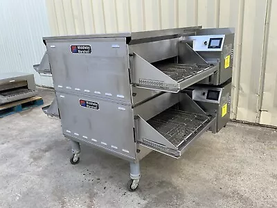 Buy 2019 Middleby Marshall PS638G Gas Impingement Conveyor Pizza Oven Double Stack C • 1$