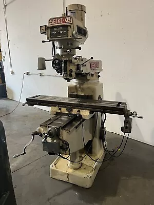 Buy Seiki -XL Variable Speed Vertical Mill 3HP (Year 1991) • 4,900$
