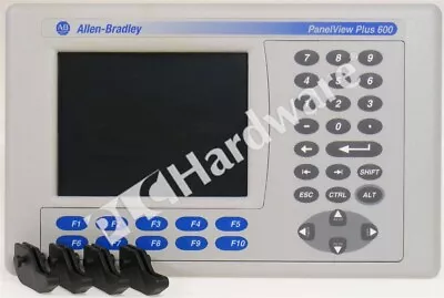 Buy Allen Bradley 2711P-B6C20D /B PanelView Plus 600 Color Keypad/Touch/RS-232/Enet • 1,350.95$