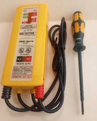 Buy Ideal Sperry 61-515 Voltage Tester 600Vac 600Vdc Voltector • 50$