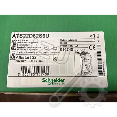 Buy ATS22D62S6U Schneider Electric Altistart 22 Soft Starter Expedited Shipping GQ • 1,995.99$