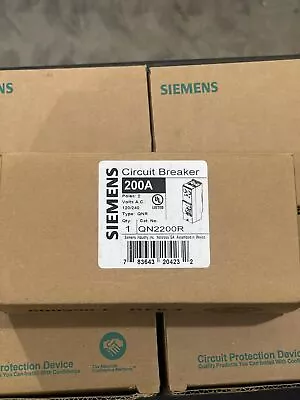 Buy New Siemens Qn2200r Circuit Breaker • 385$