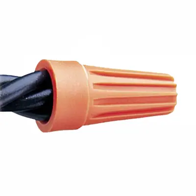 Buy Ideal WT3-1 WireTwist Wire Connector, WT3, Orange, 100/Box • 12.05$
