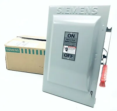 Buy New Siemens Hnf362 Heavy Duty Safety Switch Type Vbii  • 262.49$