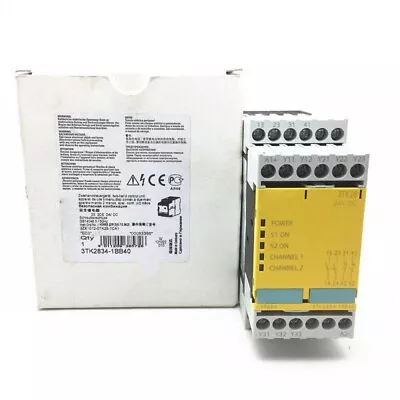 Buy For Siemens 3TK2834-1BB40 Safety Relay Module 24V In Box • 636.63$