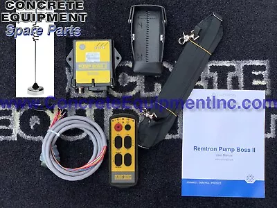 Buy Remtron Pump Boss II Radio Remote For Concrete Pump By Cattron • 9,999$