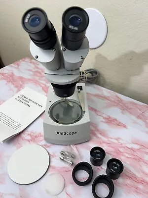Buy Stereo Microscope 10X/20X AmScope • 100$