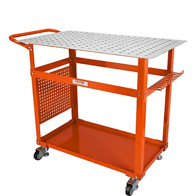 Buy VEVOR 36'' X 24'' Welding Table 600lbs  Capacity Steel Welding Workbench Table • 165.99$